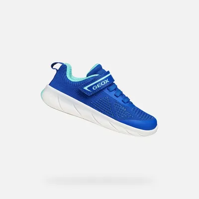 Produktbild von Geox Blaue Barfußschuhe für Jungen, Foot-run 24