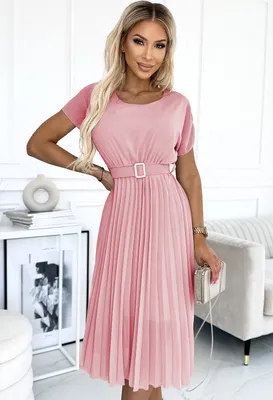 Produktbild von Numoco Midikleid für Frauen Mia schmutziges tau Universal