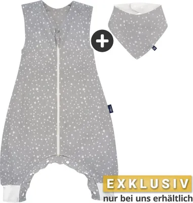Obrázok produktu pre Letný spací vak Alvi s nožičkami / Spacie overaly