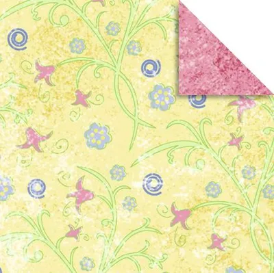 Productafbeelding van Florentien 'Paradiso' vellum papier, 80 g/m², 10x10 cm, verpakking met 65 vellen, design 01