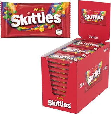 Produktbild von Skittles - Fruits - 36x 45g