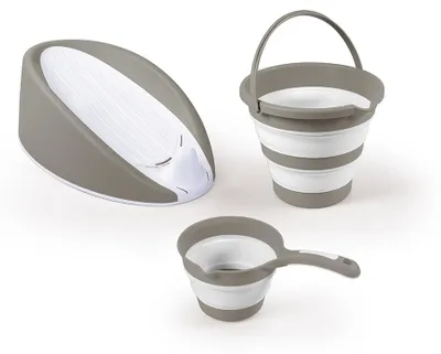 Produktbild von Dolu Baby Badeset, Grau