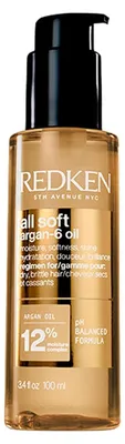 Zdjęcie produktu dla Redken All Soft Argan-6 Oil odżywczy olejek do włosów suchych 100 ml