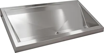Immagine prodotto di Impianto di lavaggio in linea KWC AR, PRESTIGE, acciaio inox, 1600x150x570 mm, 2 stazioni di lavaggio