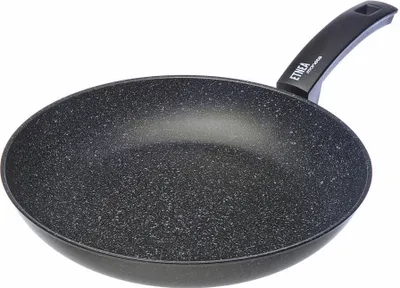 Zdjęcie produktu dla Moneta Etnea, Okrągły, Patelnia uniwersalna, Czarny, Artech Stone, Aluminium, Ceramika, Gaz, Halogen, Płyta jednolita