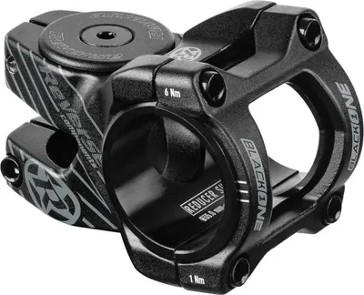 Produktbild von Reverse Components Black One D-2 31.8 Mm Fahrradvorbau Schwarz 35 mm / 8º Schwarz 35 mm