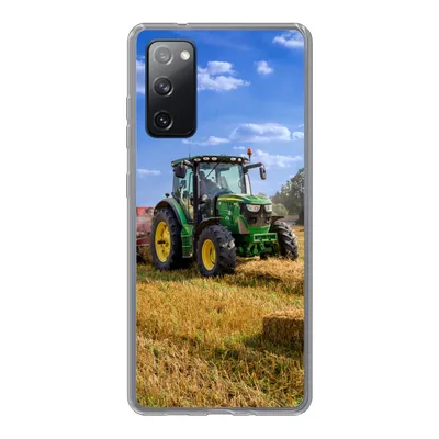 Produktbild von MuchoWow® Handyhülle Schutzhülle Hülle für Samsung Galaxy S20 FE Traktor - Bauernhof - Heu - Feld - Sonne - Landleben Silikon Softcase Handy Hülle - Abdeckung