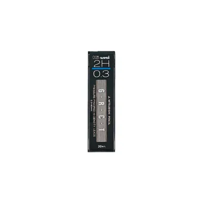 Immagine prodotto di Mitsubishi Pencil Hi-uni Mine di Ricambio per Portamine • 0,3 mm • 2H