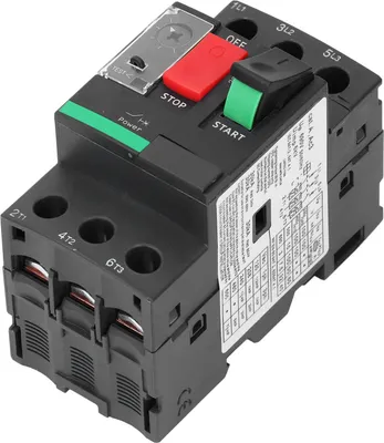 Obrázok produktu pre Chránič štartéra motora 35 mm montáž na koľajnicu Tlačidlo ovládania manuálneho spínača motora AC690V 2.5?4A