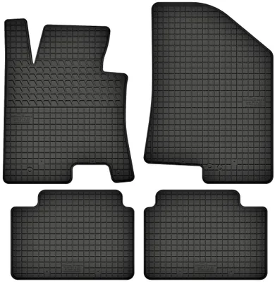 Immagine prodotto di Tappetini in gomma adatti a Hyundai i30 II (2012-2017) Set di tappetini in gomma neri + tappo