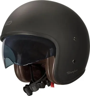 Produktbild von Gari G03x Fiber Jethelm Schwarz M Schwarz M