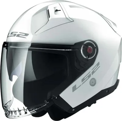Immagine prodotto di Casco jet con visiera parasole | LS2 OF603 INFINITY | Casco jet con doppia visiera |  22.06 | Casco moto con visiera | Pinlock incluso | M (57-58cm)