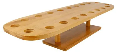 Obrázok produktu pre Prepravná taška, 20 kusov, rozmery 50 x 14,7 x 9 cm, prírodný bambus - 1 kus.