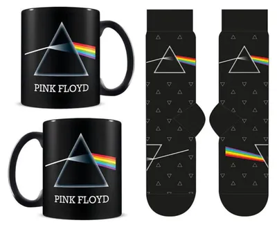 Obrázok produktu pre Sada hrnčeka a ponožiek s motívom Pink Floyd