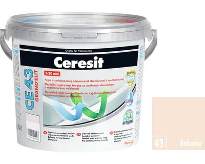 Produktbild von Ceresit CE 43 Fugenmörtel BAHAMA 43 5KG
