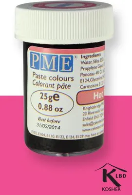 Obrázek produktu pro PME gelová barva - sytě růžová