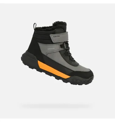 Obrázek produktu pro Černé zimní boty Geox pro chlapce Trekkyup B Abx 24