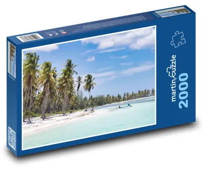 Produktbild von martinpuzzle - Puzzle 2000 Teile - Ozean - Insel