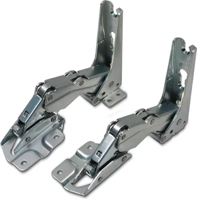 Produktbild von Türscharnier Set 2x AEG 221120204/5+221120104/7 für Kühlschrank Gefrierschrank