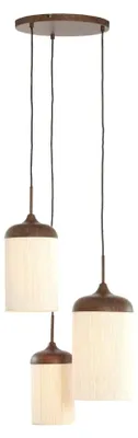 Immagine prodotto di Light & Living - lampada a sospensione - Danialo - beige crema - metallo - Ø 35cm - E27 - 2992283