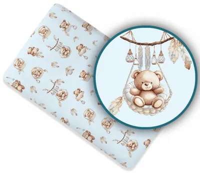 Immagine prodotto di Lenzuolo con Angoli per Lettino 80 × 160 cm – 100% Cotone, Morbido ed Elastico