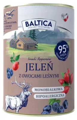 Immagine prodotto di BALTICA SAPORI REGIONALI Cervo con frutti di bosco 400g