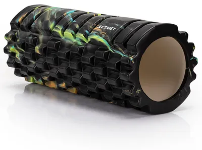 Image de Rouleau de massage ACTIGET, dureté moyenne, avec picots, noir