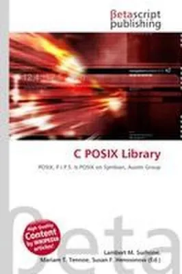Produktbild von C POSIX Library