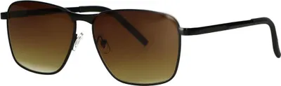 Image de Lunettes de soleil Spectrum en verre noir marron pour hommes
