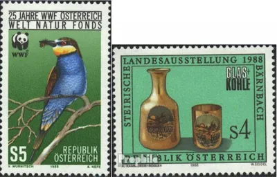 Produktbild von Briefmarken Österreich 1988 Mi 1918,1919 (kompl.Ausg.) gestempelt Sondermarken