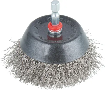Produktbild von Wolfcraft Topfdrahtbürste Ø 75 mm Edelstahl