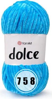 Zdjęcie produktu dla YarnArt Dolce 758 schlumpfblau