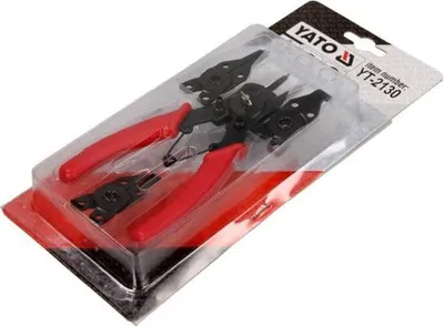 Zdjęcie produktu dla Szczypce Segera Z Wymiennymi Końcówkami, 160Mm