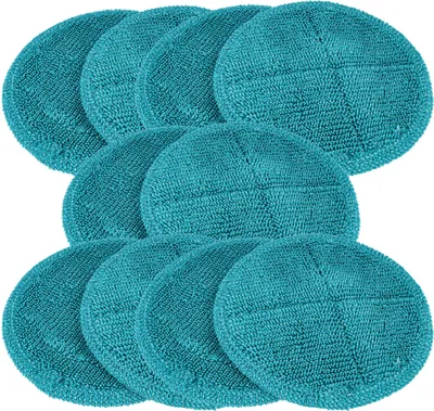 Produktbild von vhbw 10x Wischbezug Ersatz für CleanMaxx 08934 für Wischmopp - Ersatzkopf, Polyester / Polyamid türkis