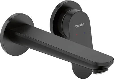 Obrázok produktu pre DURAVIT WA1070004046 Wave 1Heb.-Wtmi. Black Mt 167x65