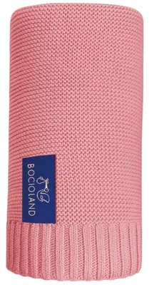 Obrázok produktu pre Bambusovo-bavlnená deka Paris 80x100 cm koralová / Bocioland