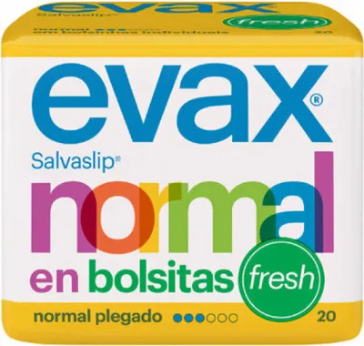 Produktbild von Evax Normal Fresh Slipeinlagen, kleine Beutel, 20 Einheiten