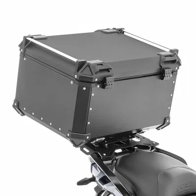 Image de Moto Top Case Alu Bagtecs XB85 Aluminium Universal 85 litres noir