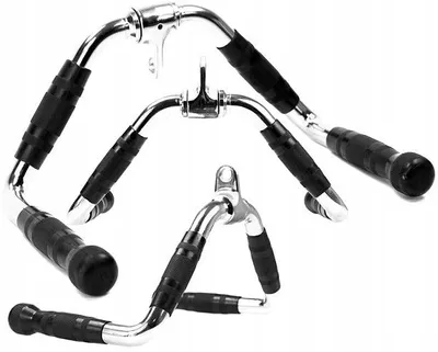 Produktbild von HMS UW17B Stahl Zuggriff für Latzug Übungen Triceps