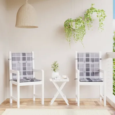 Produktbild von Möbel Gartenstuhlauflagen für Niedriglehner 2 Stk. 100x50x3 cm - Gartenmöbelauflagen &9316