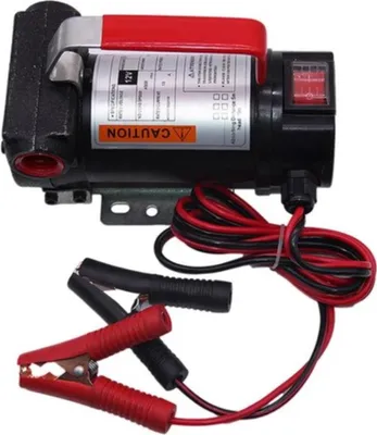 Immagine prodotto di Pompa diesel autoadescante, 12V, capacità 40L/min, nera