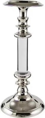 Produktbild von Kaheku Kerzenleuchter Jared silber 10,5 cm Ø 22,5h für Stabkerze 1197006597