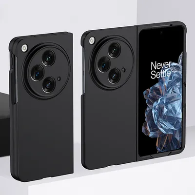 Produktbild von Schutzhülle für OnePlus Open / Oppo Find N3 Ultra Dünn Folable Matt PC Handyhülle Schwarz