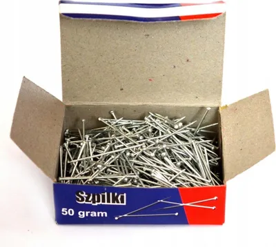 Produktbild von Stecknadeln, 5.000 Stück, 14 mm, 10 Packungen à 500 Stück
