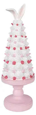 Immagine prodotto di Clayre & Eef Torta decorativa a figure Ø 14x39 cm Plastica rosa
