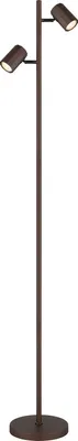 Immagine prodotto di Globo Lighting lampada da terra in metallo color bronzo opaco, 2x GU10 LED