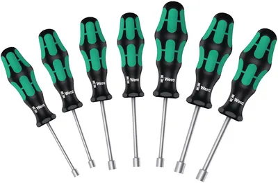 Produktbild von Wera 395 HO/7 SM Steckschl.-Schraubendrehersatz