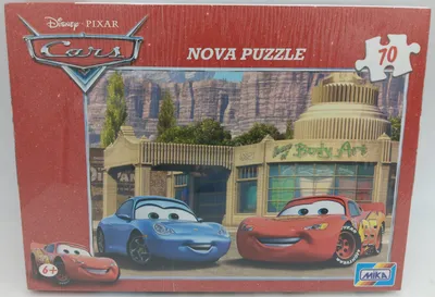 Produktbild von MIKA Puzzle Lightning McQueen und Sally  Disney Cars 70 Teile PIXAR