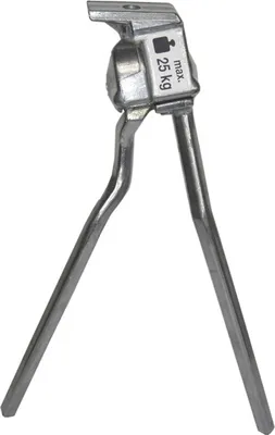 Produktbild von Pletscher SZ1P-9GO-00000S 51473.00 Zweibeinständer Alu Esge silber S - Standard 290mm, silber