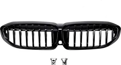 Produktbild von Set Performance Kühlergrill Schwarz Glanz passt auf passend für BMW 3er G20 G21 Sport +M